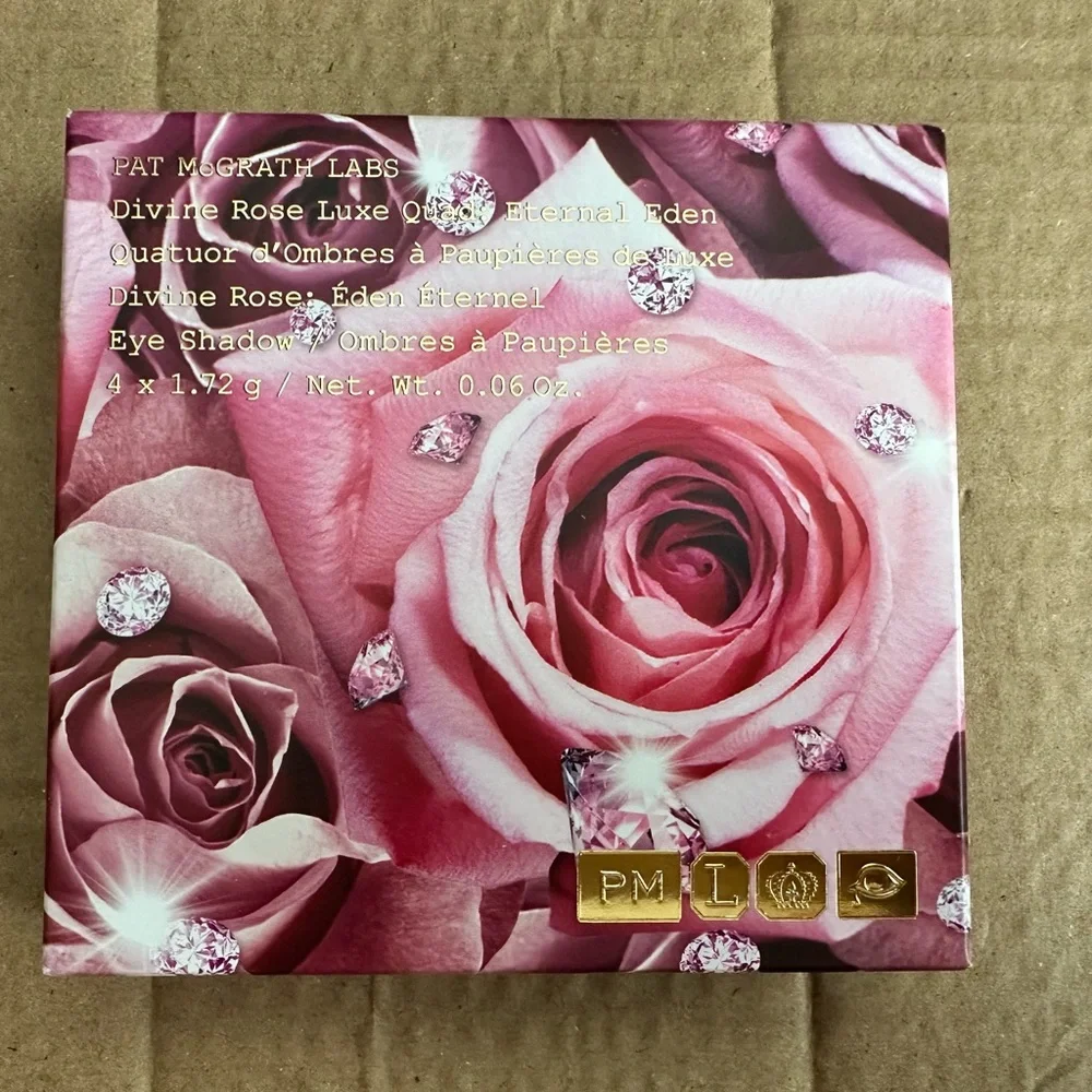 Pat McGrath Divine Rose Quad Eternal Eden BNIB